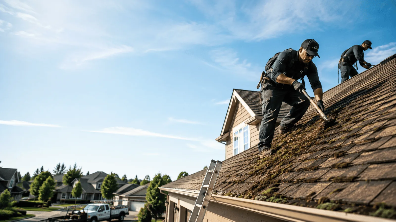 Roof Moss Removal in Adena, OH near me